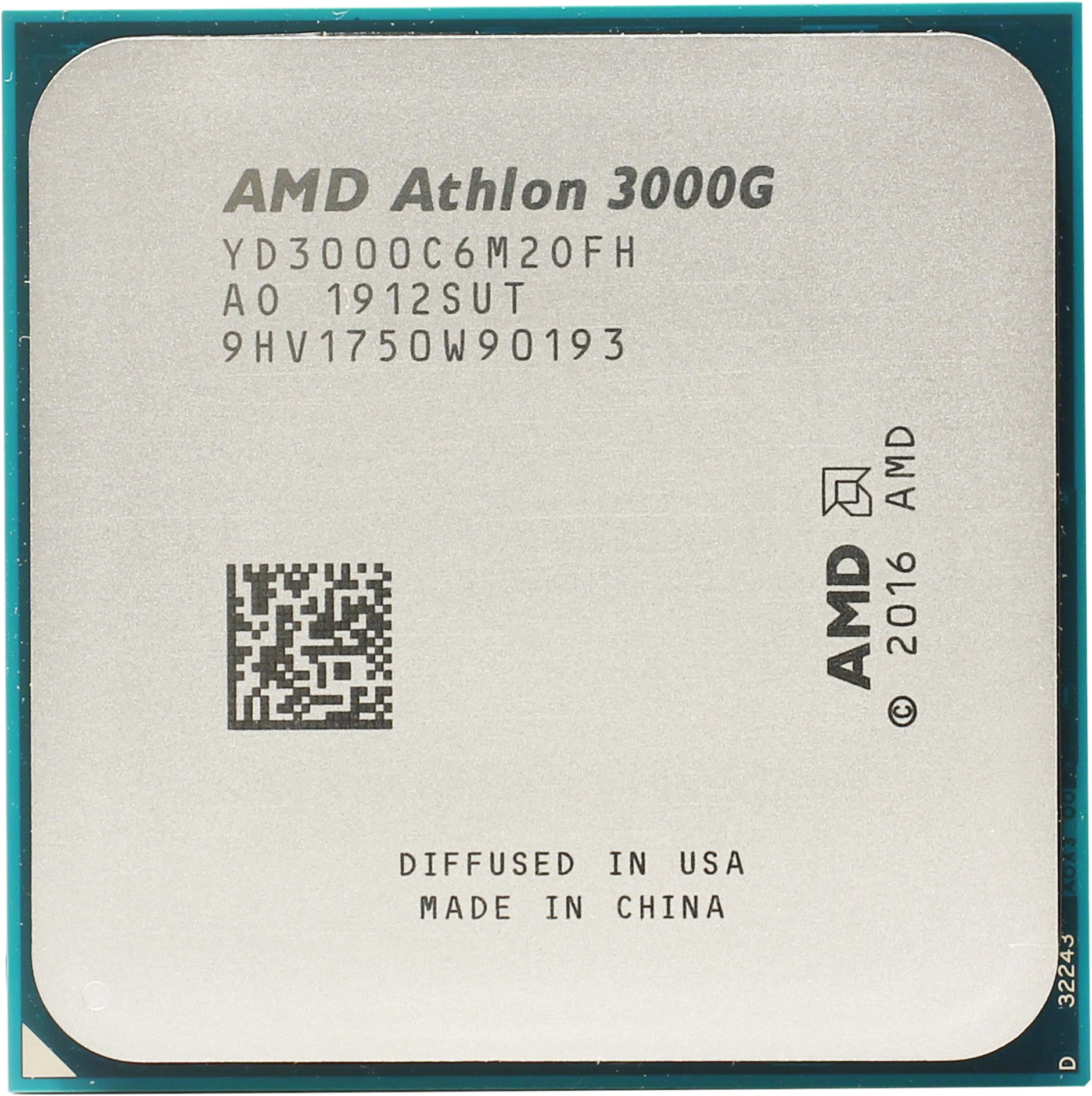 Купить Процессор AMD Athlon 3000G OEM по цене от 4 680₽ в Севастополе в  интернет магазине Maxmobiles