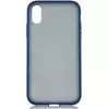 Чехол для iPhone XR Brosco STTPU Синий