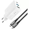 Сетевое зарядное устройство ACEFAST A17 65W GaN multi-function HUB charger 5, изображение 3