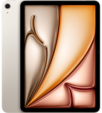 iPad Air 11" 2024 Wi-Fi 512GB Starlight, Объем встроенной памяти: 512 Гб, Цвет: Starlight / Сияющая звезда, Возможность подключения: Wi-Fi