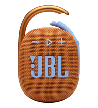 Портативная колонка JBL Clip 4 Orange (JBLCLIP4ORG), Цвет: Orange / Оранжевый