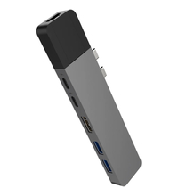 USB-хаб HyperDrive NET 6-in-2 (GN28N-GRAY), Цвет: Grey / Серый