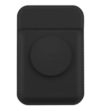 Картхолдер Uniq FLIXA Magnetic card holder Pop-out Grip-stand Jet Black, Цвет: Black / Черный