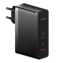 Сетевое зарядное устройство Baseus GaN5 Pro Fast Charger 140W Black, Цвет: Black / Черный