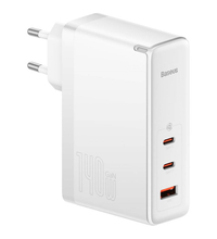 Сетевое зарядное устройство Baseus GaN5 Pro Fast Charger 140W White, Цвет: White / Белый