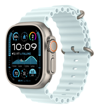 Apple Watch Ultra 2 GPS + Cellular, 49 мм, корпус из бежевого титана, ремешок Ocean цвета «‎ледяной синий», Экран: 49, Цвет: Blue / Голубой
