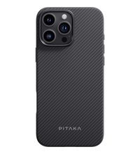 Чехол для iPhone 16 Pro Max Pitaka Military Grade Black/Grey