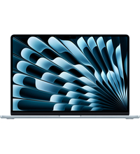 Apple MacBook Air 15 MC7C4 Sky Blue (M4 10-Core, GPU 10-Core, 16GB, 512GB), Общий объем твердотельных накопителей (SSD): 512 ГБ, Объем оперативной памяти: 16 ГБ, Цвет: Sky Blue / Голубое небо