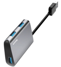 USB-хаб Baseus Enjoyment (CAHUB-A0G) Dark Gray