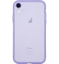 Чехол для iPhone XR Brosco Neon Фиолетовый, Цвет: Violet / Фиолетовый