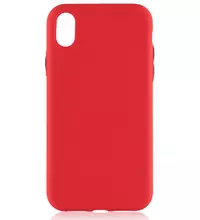 Чехол для iPhone XR Brosco Fresh Красно-черный