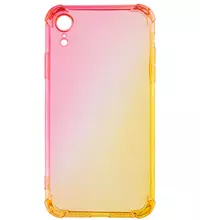 Чехол для iPhone XR Brosco HARDTPU Розово-золотой