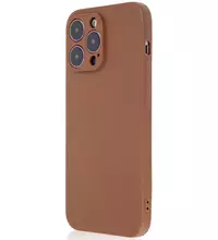 Чехол для iPhone 14 Pro Max Brosco Carbon Brown