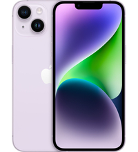 iPhone 14 128 Гб Purple, Объем встроенной памяти: 128 Гб, Цвет: Purple / Сиреневый