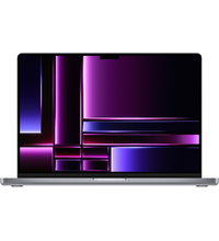 Apple MacBook Pro 16" Space Gray (M2 Pro 12-Core, GPU 19-Core, 16GB, 512GB), Общий объем твердотельных накопителей (SSD): 512 ГБ, Объем оперативной памяти: 16 ГБ, Цвет: Space Gray / Серый космос