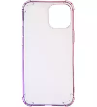 Чехол для iPhone 13 Pro Max Brosco HARDTPU Pink Purple