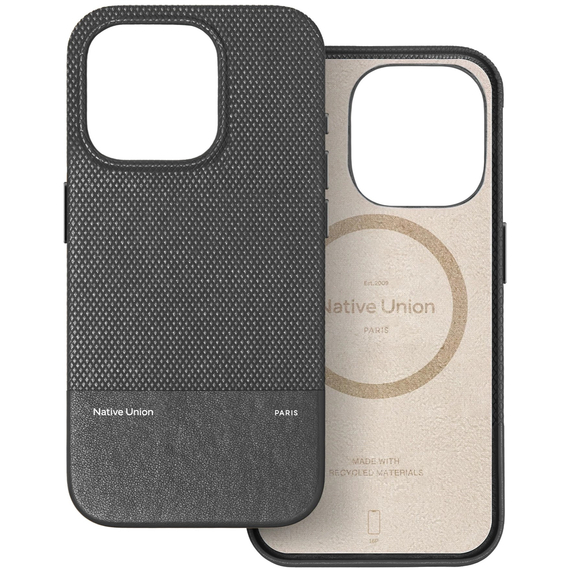 Чехол для iPhone 16 Pro Native Union (RE) Classic Case MagSafe Black, изображение 2