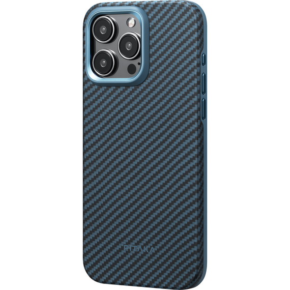 Чехол для iPhone 15 Pro Max Pitaka MagEZ Pro 4 Blue, изображение 2