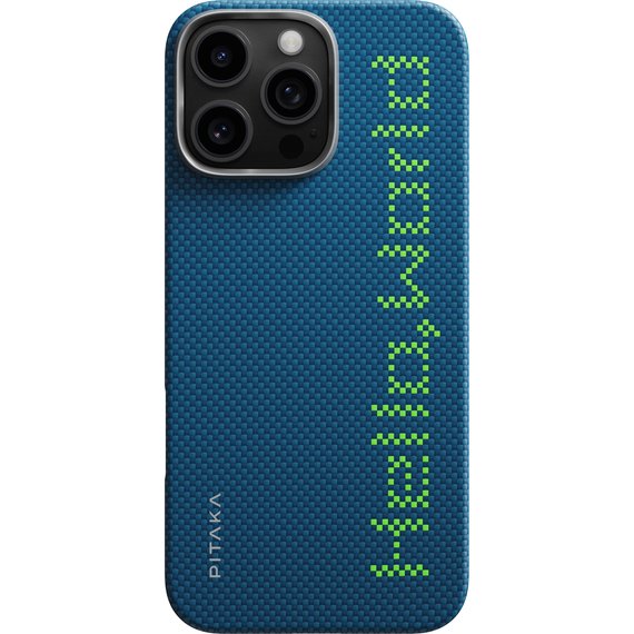 Чехол для iPhone 16 Pro Pitaka Hello World
