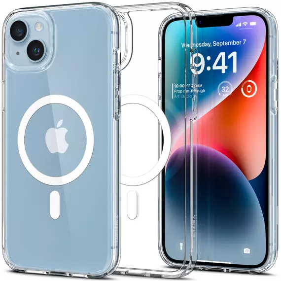 Чехол Spigen Ultra Hybrid Magsafe для iPhone 14 Plus White, изображение 2