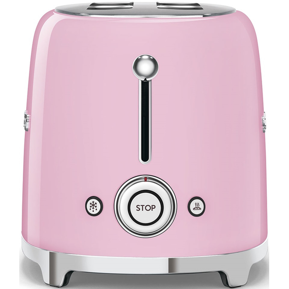 Тостер SMEG TSF01PKEU  на 2 ломтика розовый, Цвет: Pink / Розовый, изображение 3
