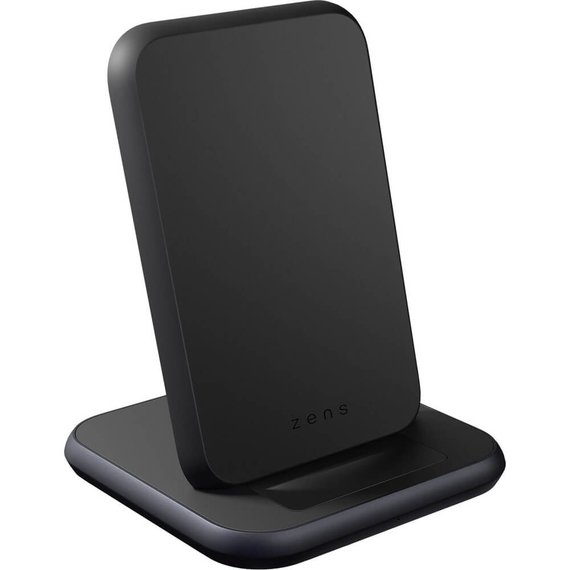 Беспроводное зарядное устройство ZENS Aluminium Stand Fast Wireless Charger 11 ZESC15B/00 Black, изображение 2