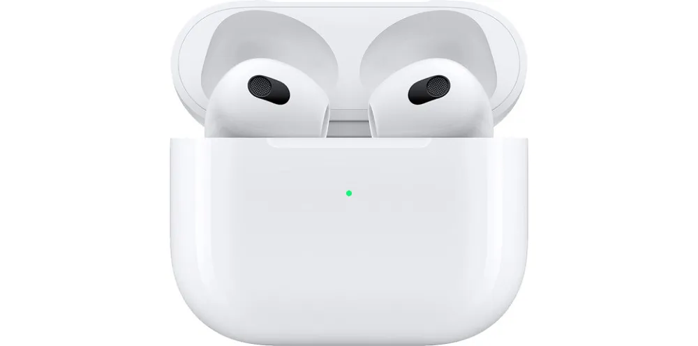 Новый дизайн и сенсорное управление наушников Apple AirPods 3