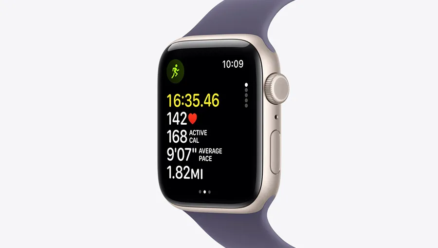 Встроенный GPS и отслеживание активности на Apple Watch SE 3