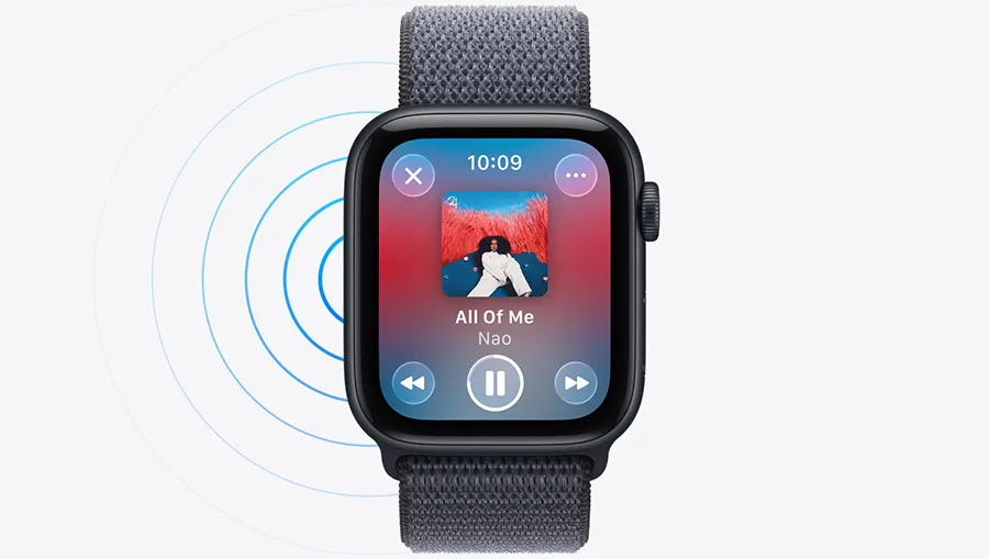 Звонки и микрофон на смарт-часах Apple Watch SE 3