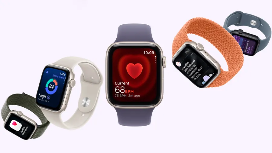 Отслеживание сна и приложение Vitals на Apple Watch SE 3