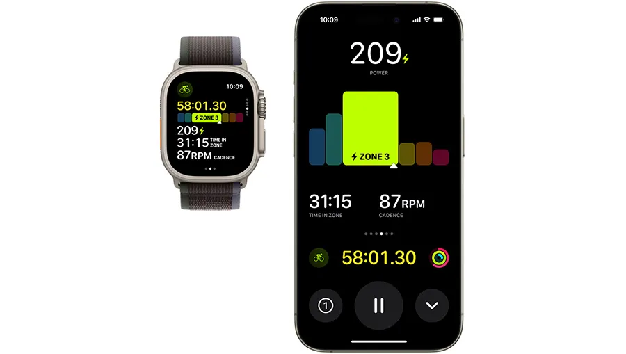 Долгая автономная работа батареи до 72 часов Apple Watch Ultra 2