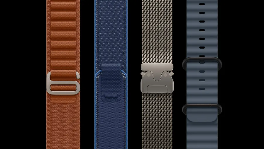 Ремешки Trail Loop, Alpine Loop и Ocean Band для Apple Watch Ultra 3