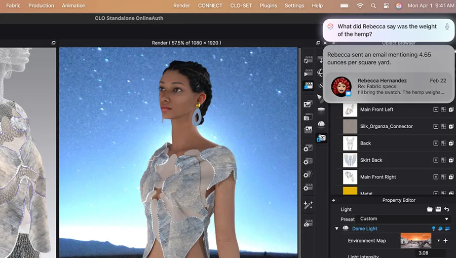Обновленный голосовой ассистент Siri на Apple MacBook Pro M4