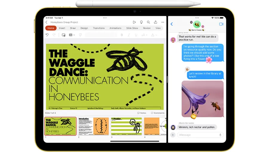 Дисплей Liquid Retina 11 дюймов на планшете iPad 2025