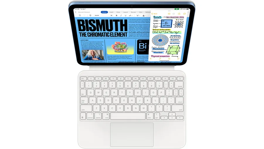 Встроенные микрофоны и стереодинамики на iPad 11