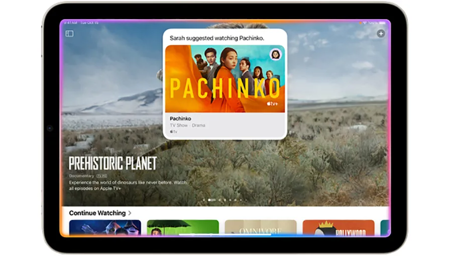 Высокоскоростной интернет Wi-Fi 6E на компактном планшете iPad mini