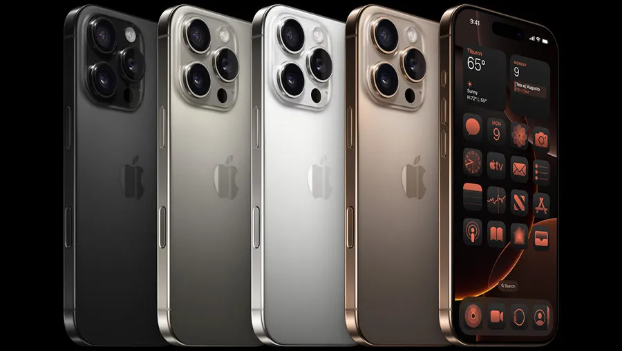 Самые тонкие рамки экрана на Айфон 16 Про Макс