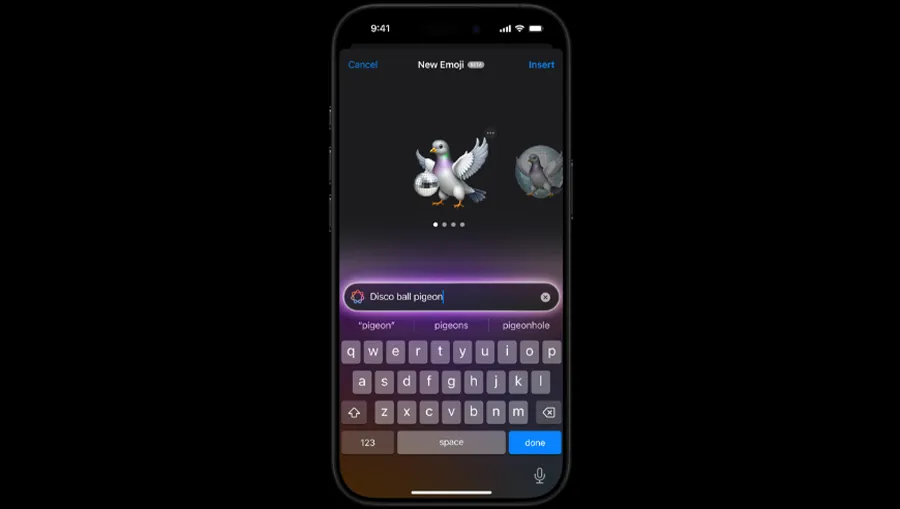 Функция Clean Up для удаления объектов с фото на Apple iPhone 16 Pro