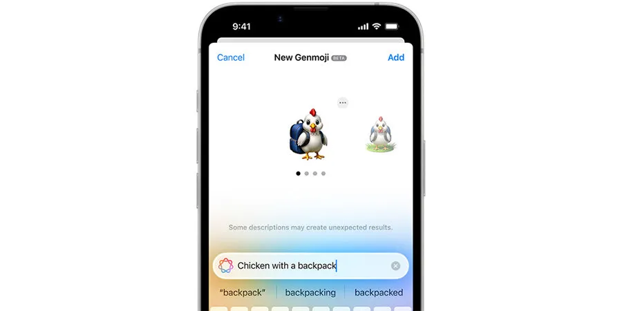 Функция Clean Up для удаления лишних объектов с фото на iPhone 16e