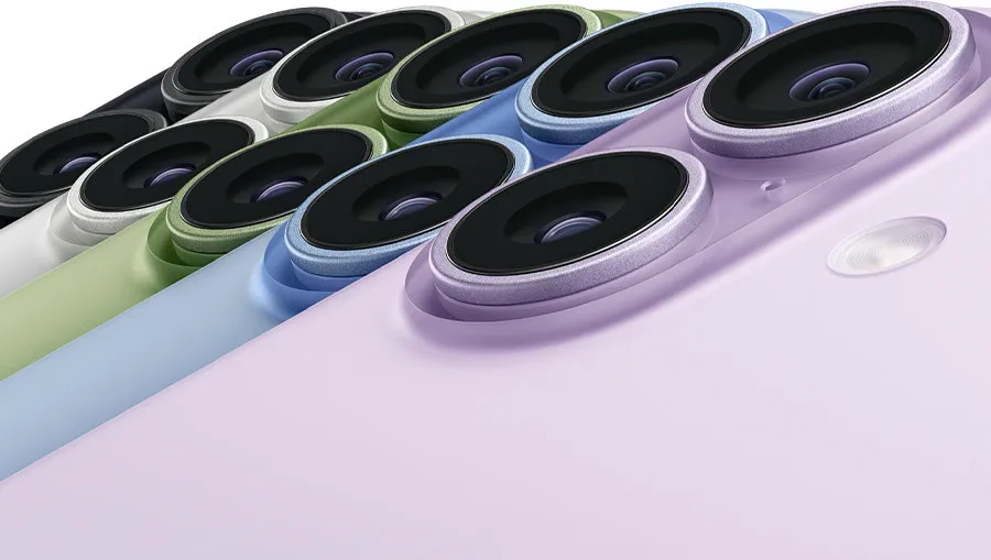 Двойная система камер Fusion 48 МП в смартфоне Apple iPhone 17