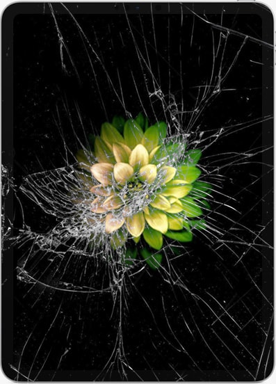 Процесс ремонта iPad