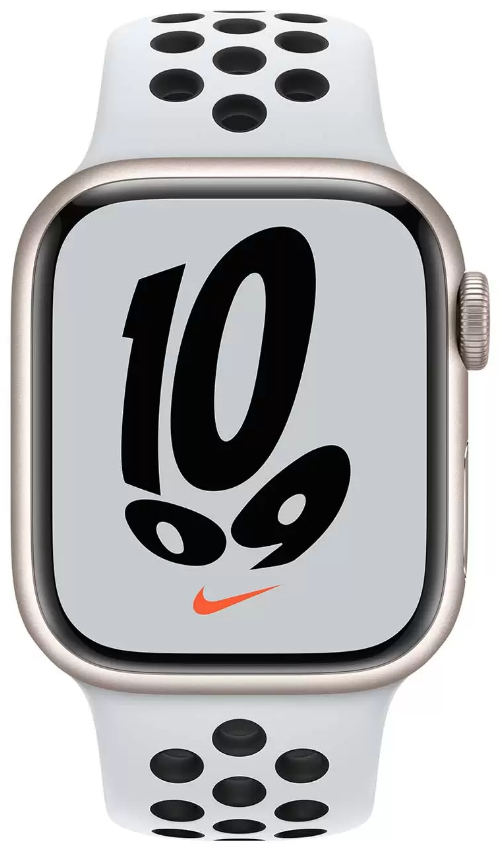 Apple Watch 7 Nike GPS 45mm StarAl/PurePlat/BlackSport