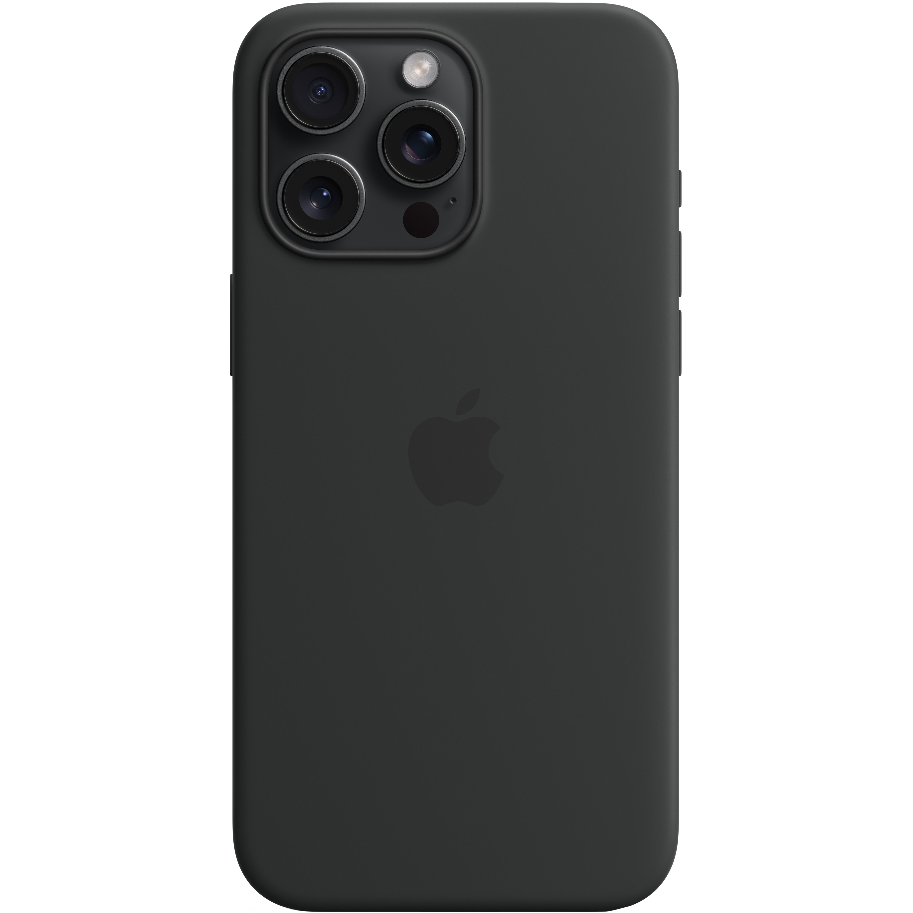 Чехол для iPhone 15 Pro Max Silicone Case Black