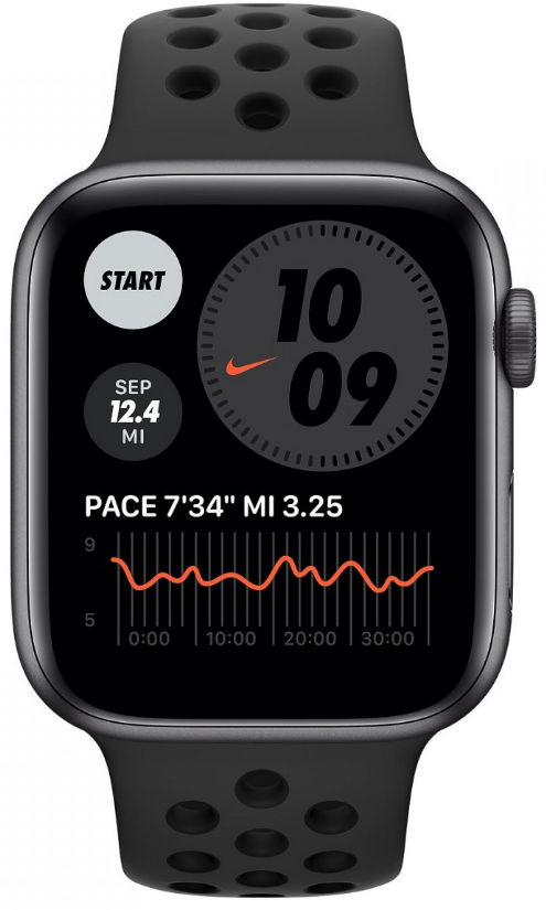 apple watch se nike space gray