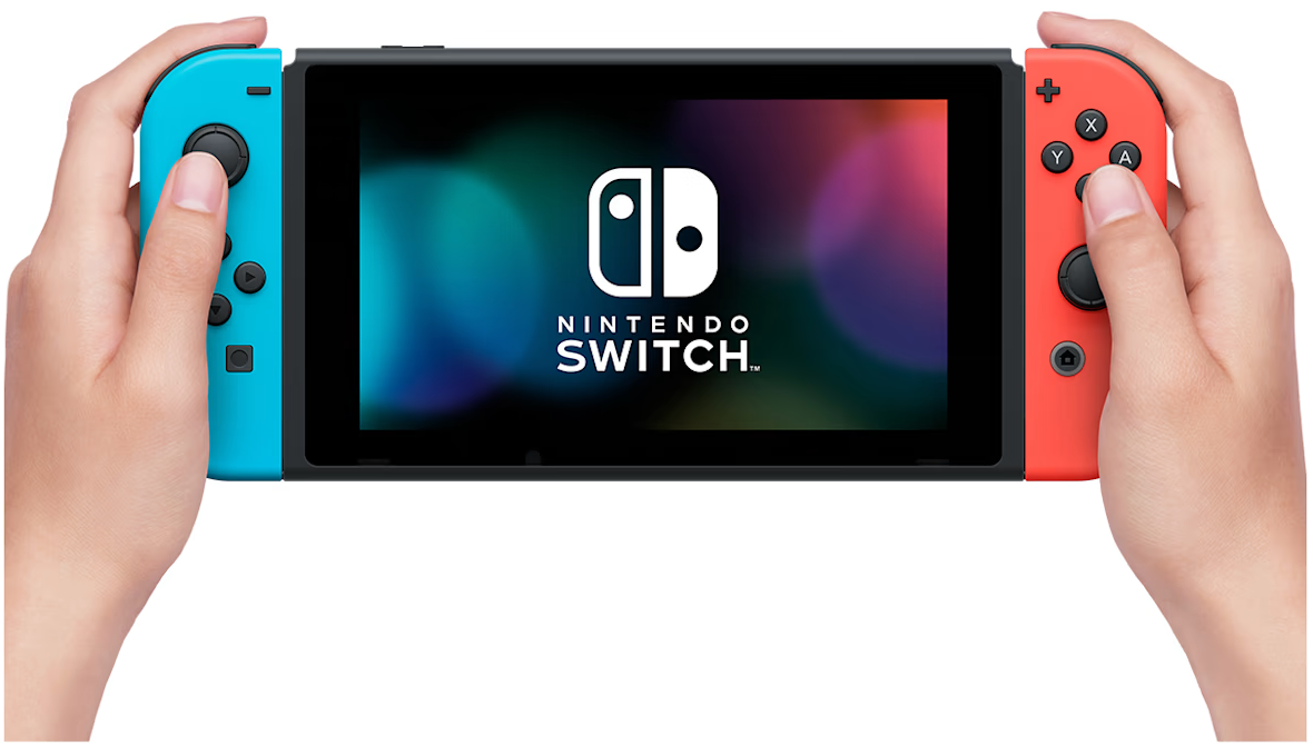 Есть ли на nintendo switch. Игровая консоль Nintendo Switch. Игровая приставка Nintendo Switch New. Портативная приставка Нинтендо свитч. Игровая портативная консоль Нинтендо свитч.