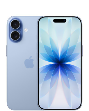 iPhone 17, Туманно-голубой