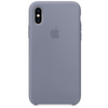 Чехол Apple для iPhone XS Silicone Case Lavender Gray (оригинал)