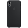 Чехол Apple для iPhone XS Silicone Case Black (оригинал)
