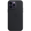 Чехол для iPhone 14 Pro Max Leather Case Midnight