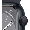 Apple Watch Series 8, 41 мм, корпус из алюминия цвета «тёмная ночь», спортивный ремешок цвета «тёмная ночь», Экран: 41, Цвет: Midnight / Тёмная ночь, Возможности подключения: GPS, изображение 3
